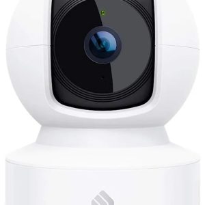 Kasa Indoor Pan/Tilt Smart Security Camera, 1080p HD Dog-Camera,2.4GHz with Night Vision